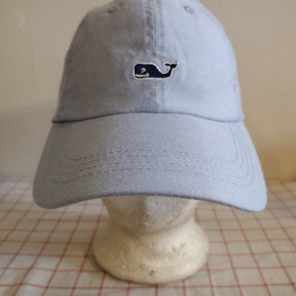 Vineyard Vines Cap Hat Blue Mens Womens Adjustable Embroidered Whale